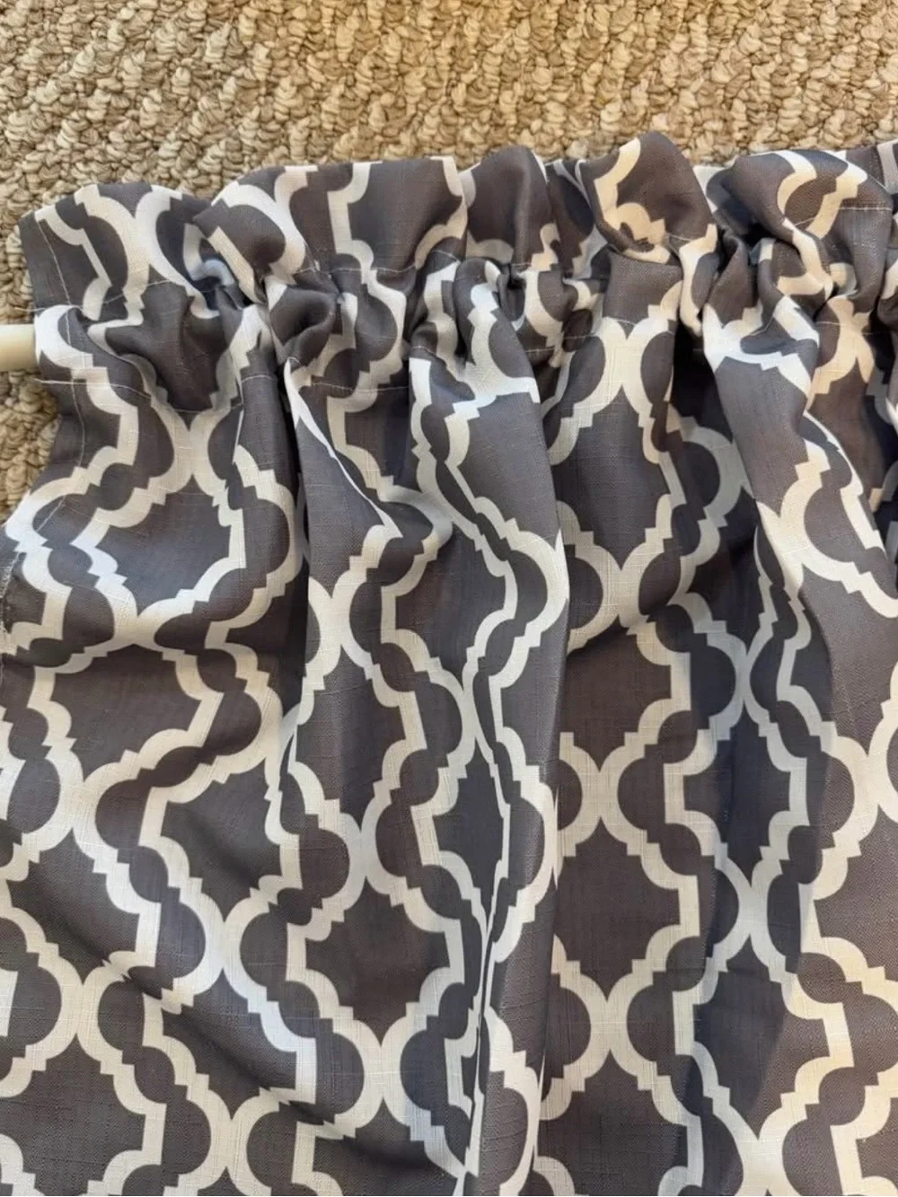 Mainstays gray lattice